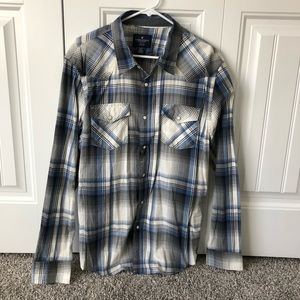 Men’s American Eagle button-up shirt